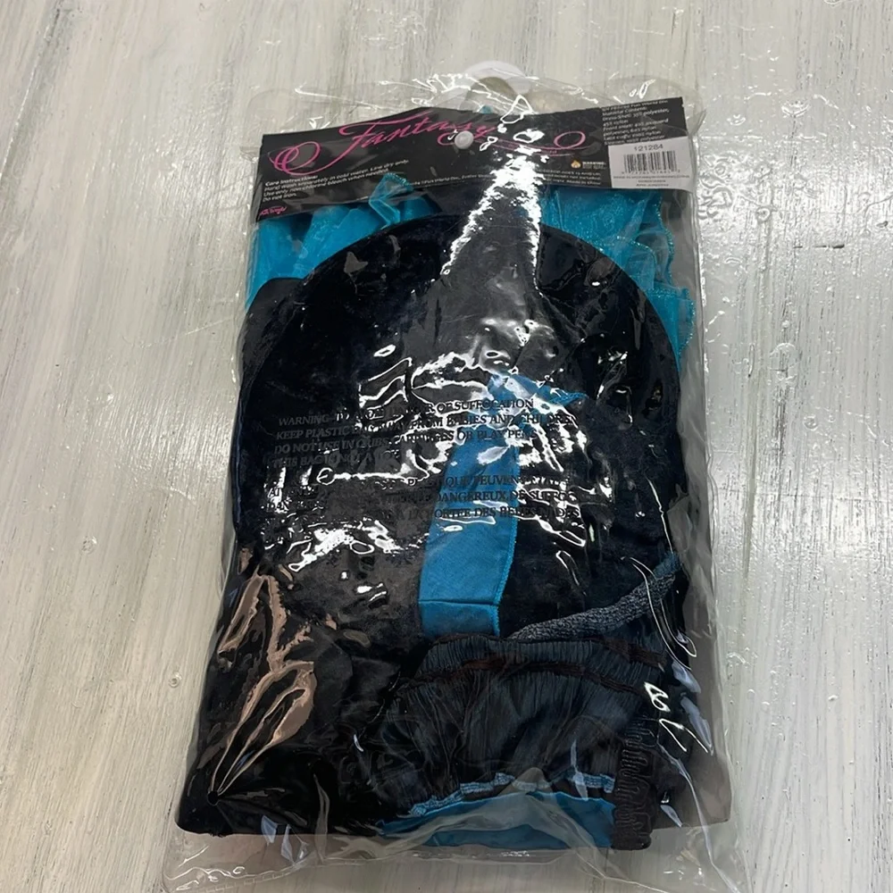 Black and Blue Witch Costume Sz S/M - Picture 11 of 11
